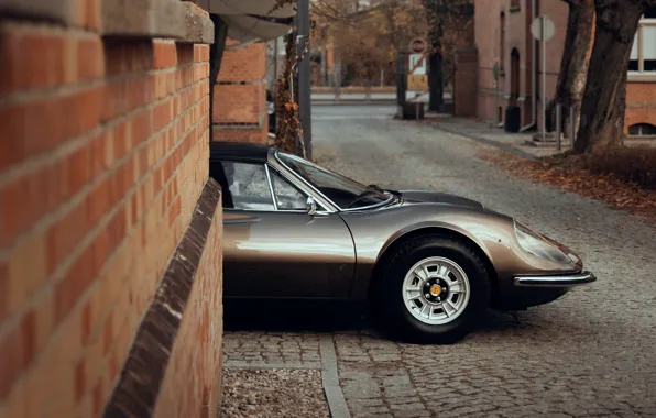 Ferrari, classic, 1973, Dino, Ferrari Dino 246 GTS