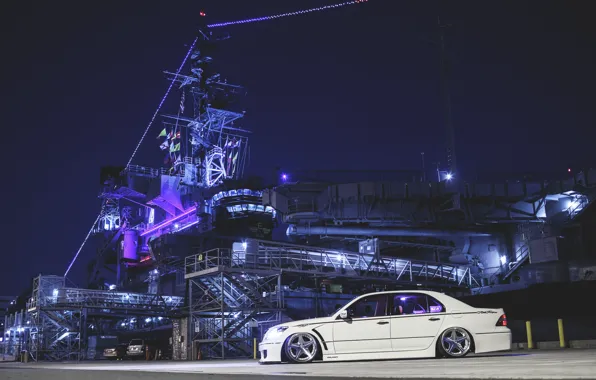 Ship, lexus, Lexus, night, is430