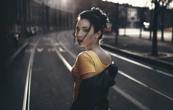 Street, makeup, sponge, Luke Foscili, Simona Hyun, Lonely road