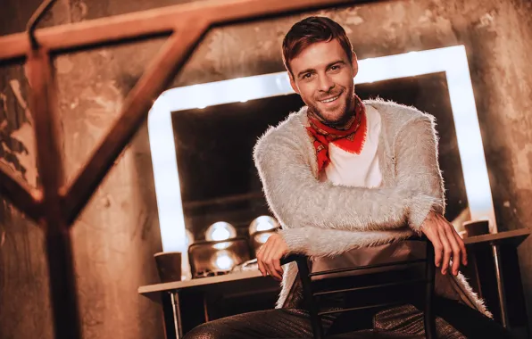 Look, smile, male, Max Barskih