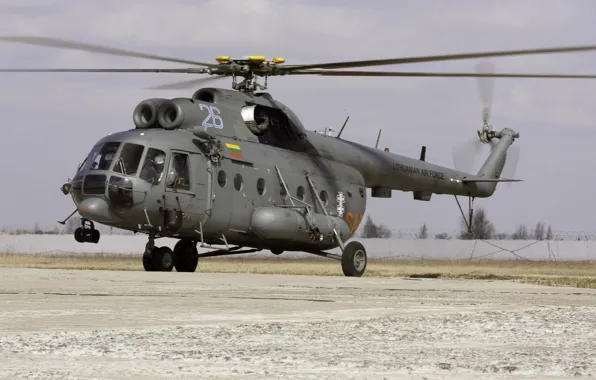 The rise, Mi-8MTV, The air force of Lithuania
