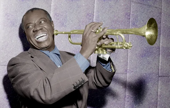 Pipe, musician, singer, Louis Armstrong, American jazz trumpeter, Louis Armstrong