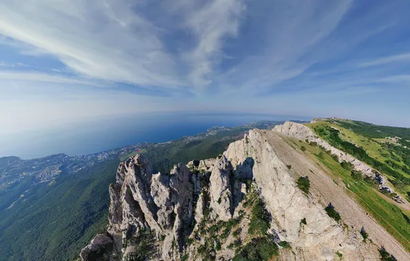 Sea, space, AI-Petri