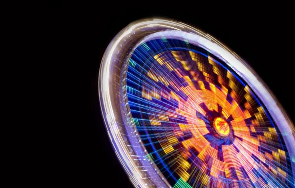 Picture black, Ferris wheel