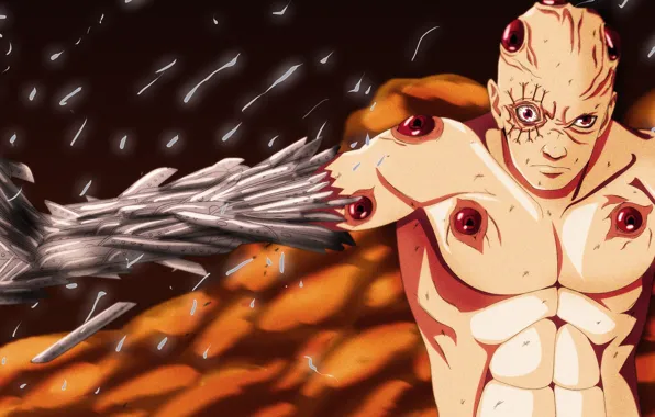 Fire, battlefield, game, Naruto, eyes, anime, sharingan, ninja