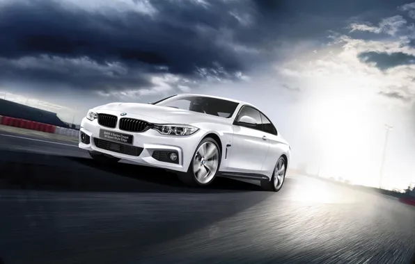 BMW, BMW, white, 2015, 4-Series, F36