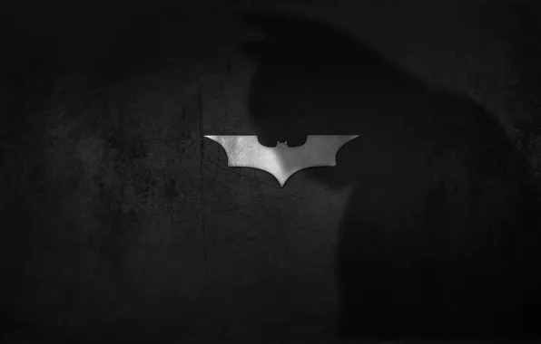 Shadow, logo, Batman, the dark knight