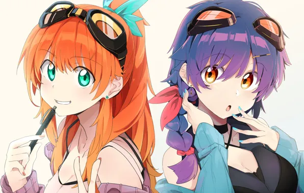 Anime, Girls, Art