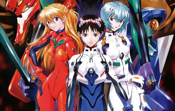 Ayanami Rei, Evangelion, It Became Shinji, Sōryū Asuka Rangurē