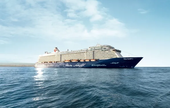 Sea, Liner, The ship, Passenger, Passenger liner, TUI Cruises, Royal Caribbean Cruises, Ship