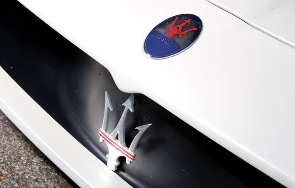 Picture Maserati, logo, MC12, Maserati MC12, badge