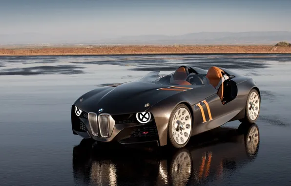 Car, machine, auto, reflection, bmw, concept