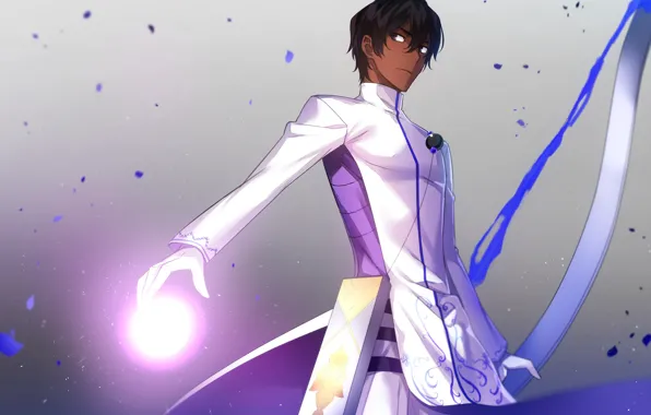 Magic, anime, art, guy, Archer, Fate/Grand Order