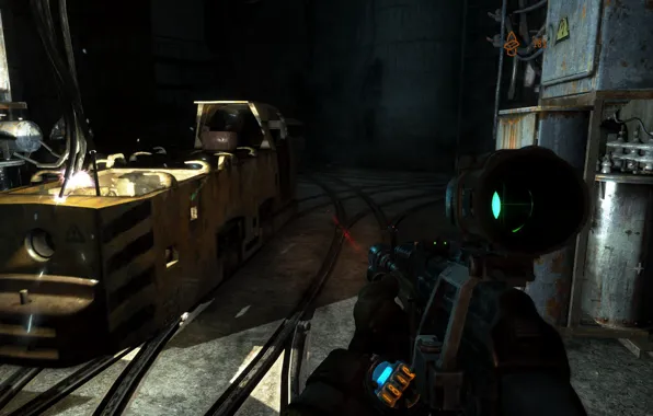 Machine, metro 2033, tractor, metro Exodus, metro ray of hope, artem metro station