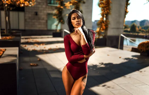 Figure, tattoo, Miro Hofmann, Mymy Huynh