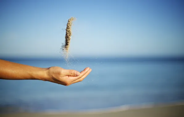 Sand, hand, grit, photo, photographer, Jamie Frith, a handful