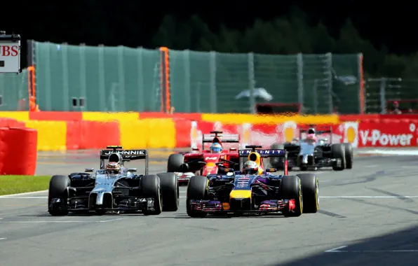 Look, Renault, Racer, Formula 1, Red Bull, Vettel, Hybrid, The car