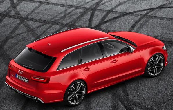 Picture machine, red, Audi, Wallpaper, universal, Before, RS6