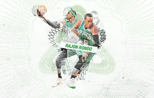 Picture Sport, Basketball, Boston, NBA, Celtics, Rajon Rondo, Rajon Rondo