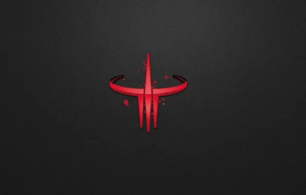 Picture the dark background, logo, logo, quake 3 arena, Quake III Arena