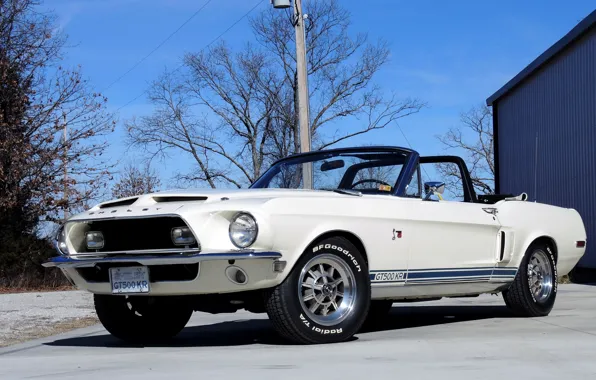 Mustang, Shelby, GT500, Mustang, convertible, Ford, Shelby, 1968