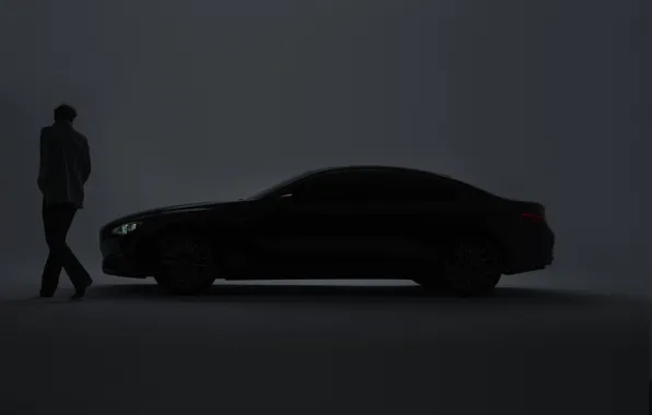 Picture machine, people, BMW, auto, 1920x1200, walls, BMW gran coupe