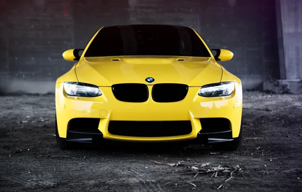 BMW, E92, M3, Front view