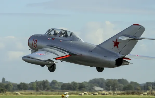 Flight, fighter, Soviet, The MiG-15