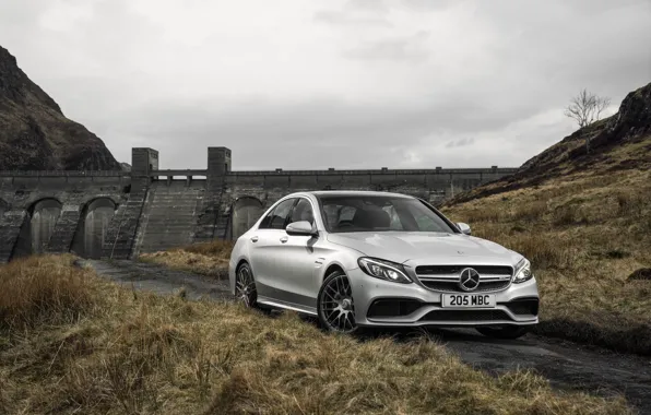 Mercedes, Mercedes, AMG, AMG, UK-spec, 2015, W205, C 63 S