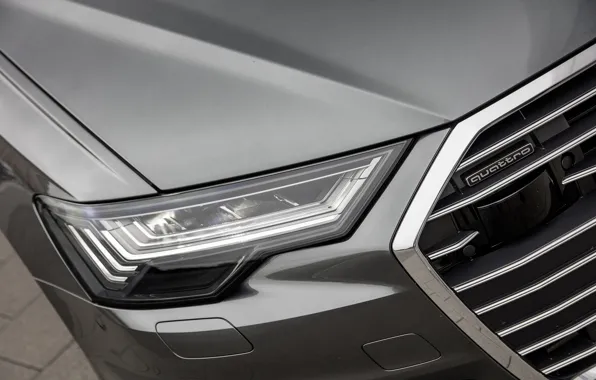 Picture Audi, headlight, 2018, universal, dark gray, A6 Avant