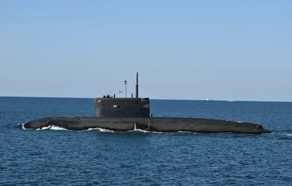 Submarine, The black sea, Veliky Novgorod, author Erne