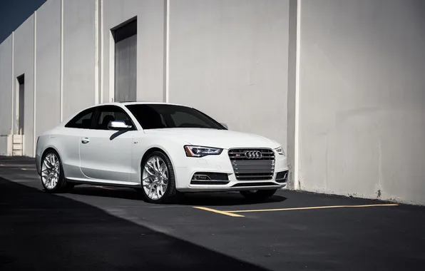 Picture Audi, Audi, white, white