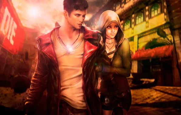 Wallpaper Dante, DMC, Devil May Cry for mobile and desktop, section игры,  resolution 1920x1080 - download