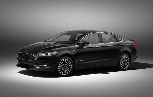 Picture Ford, grey background, Ford, Fusion, Fiesta, Fiesta, fusion