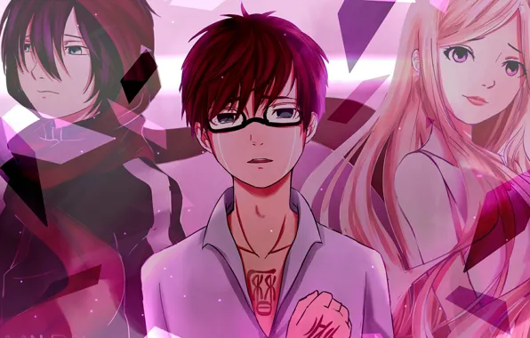 Girl, guys, Noragami