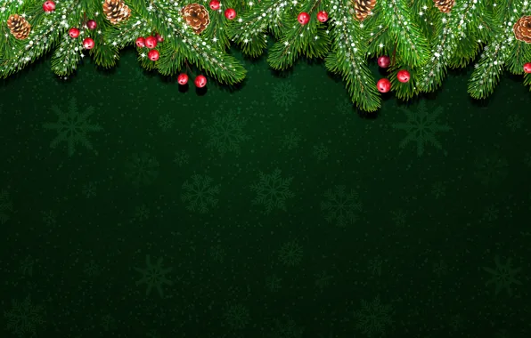 Minimalism, Snow, Christmas, Snowflakes, Background, New year, Holiday, Christmas