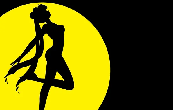 Contour, The moon, Usagi Tsukino, Sailor Moon