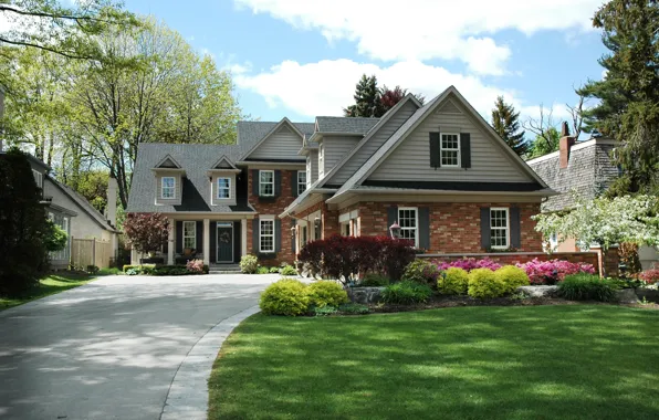 The city, home, garden