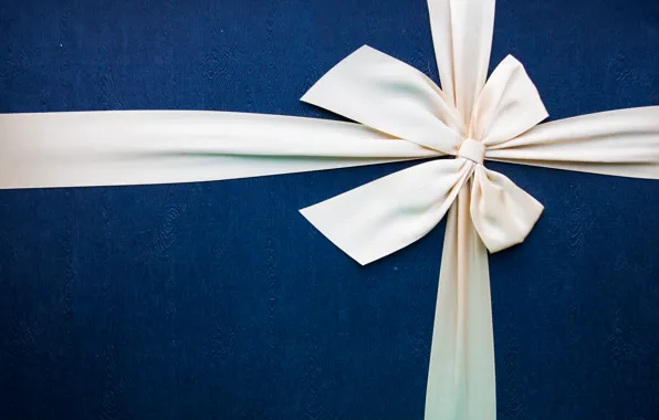 Box, gift, minimalism, texture, bow, box, minimalism, gift