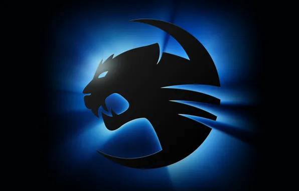 Wallpaper, Roccat, darkglow