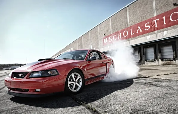 Smoke, mustang, Mustang, drift, America, ford, Ford, USA