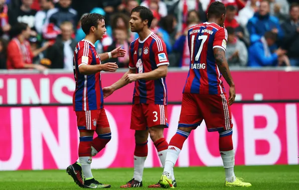 Football, Xabi Alonso, Boateng, Mario Gotze, Bundesliga, FC Bayern Munich