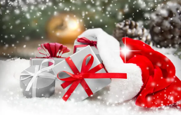 New Year, Christmas, Christmas, winter, snow, Merry, decoraton
