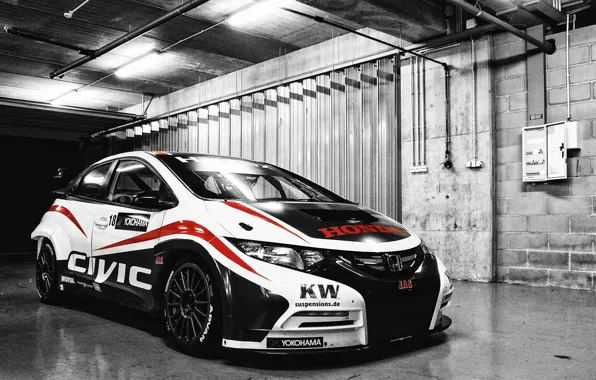 Sport, race, Honda, Civic, WTCC, touring, J.A.S