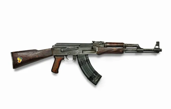 Picture rusty, weapons, Wallpaper, USSR, wallpaper, old, Kalashnikov, Machine