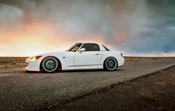 Picture car, road, honda s2000, lunchbox photoworks