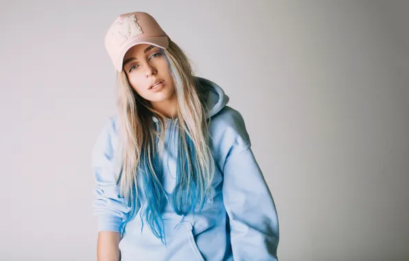 Picture pose, makeup, figure, singer, cap, hair, Marie Krimpery