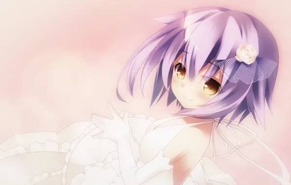 Picture holiday, anime, art, girl