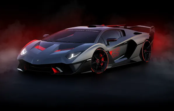 Lamborghini, supercar, 2018, SC18