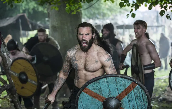 Shield, Creek, Vikings, The Vikings, Clive Standen, Rollo